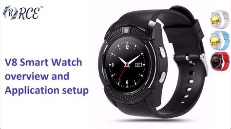 WO SMART TECHNOLOGIES V8 Smart Watch User Manual